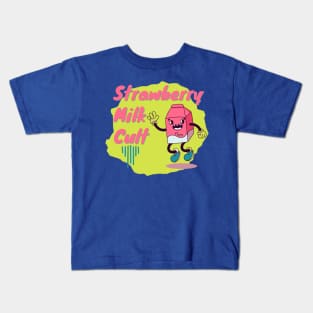 Strawberry Milk Cult Kids T-Shirt